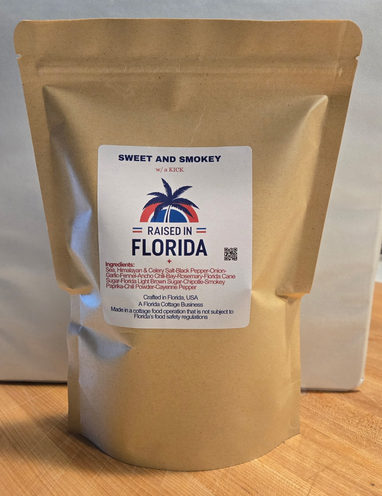 SWEET & SMOKEY w/ a KICK PORK/POLLO RUB