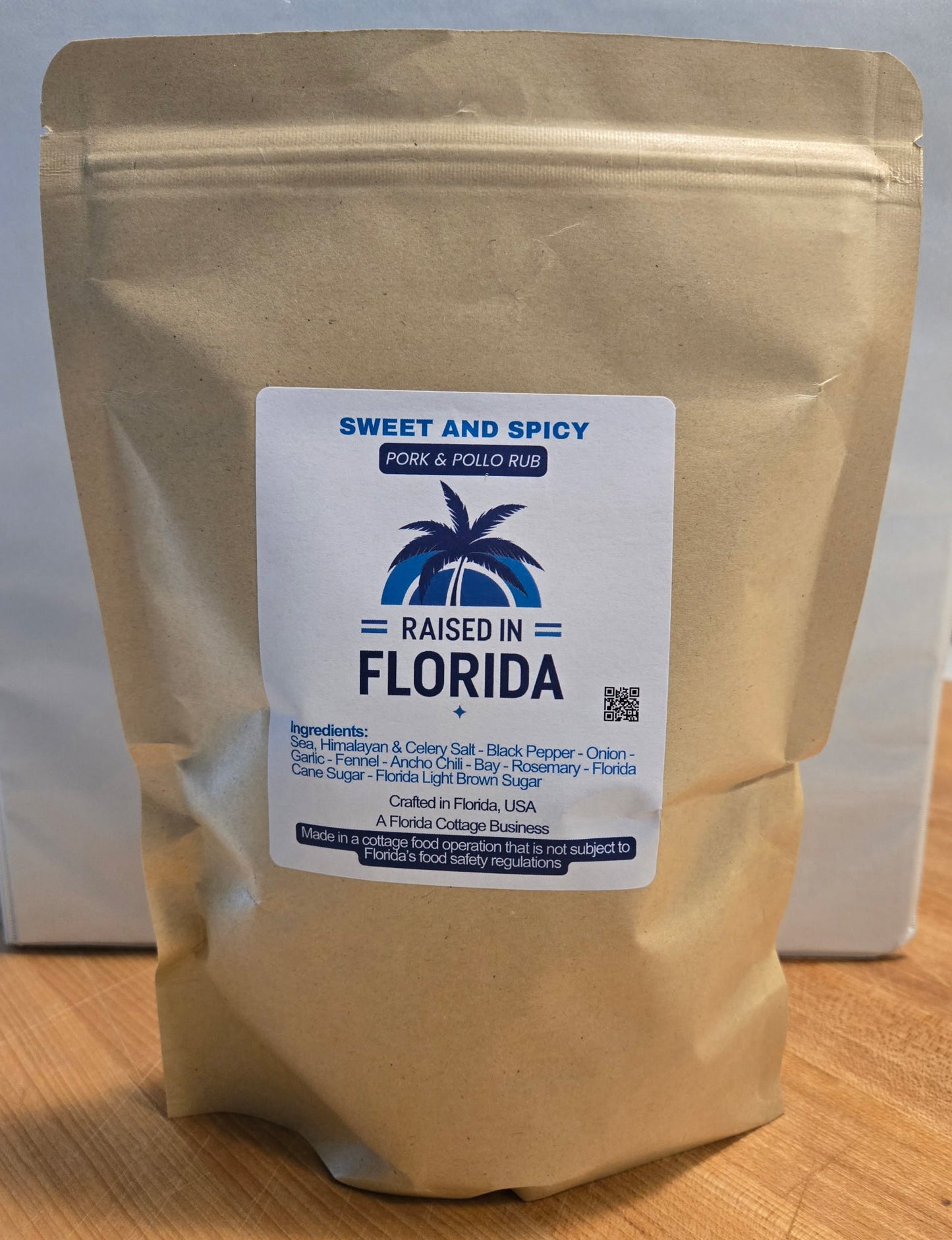 8) SWEET & SPICY PORK/POLLO RUB (22.8 oz)