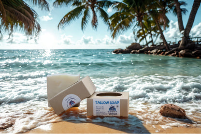 Handcrafted Tallow Soap | Natural Scent — Free Shipping
