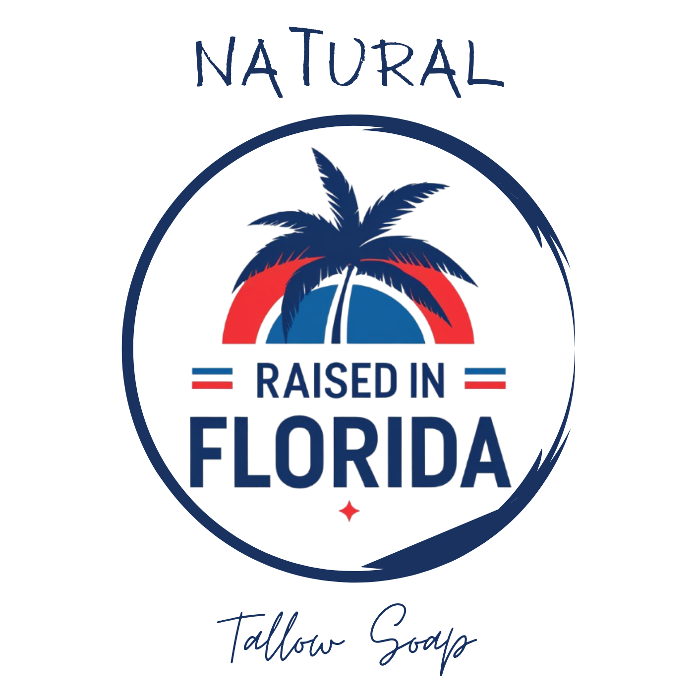 Handcrafted Tallow Soap | Natural Scent — Free Shipping