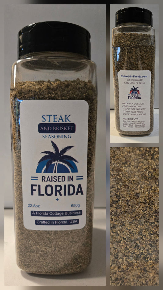 3) STEAK & BRISKET SEASONING (22.8 OZ)